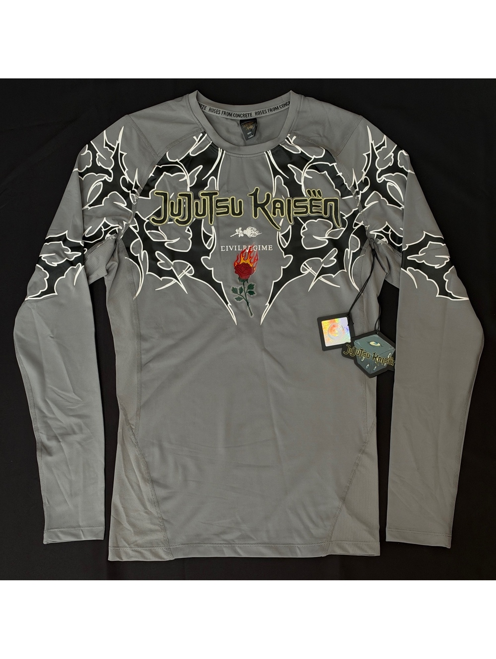 Civil Regime Jujutsu Kaisen Sigilmouth Compression Size Medium Shirt